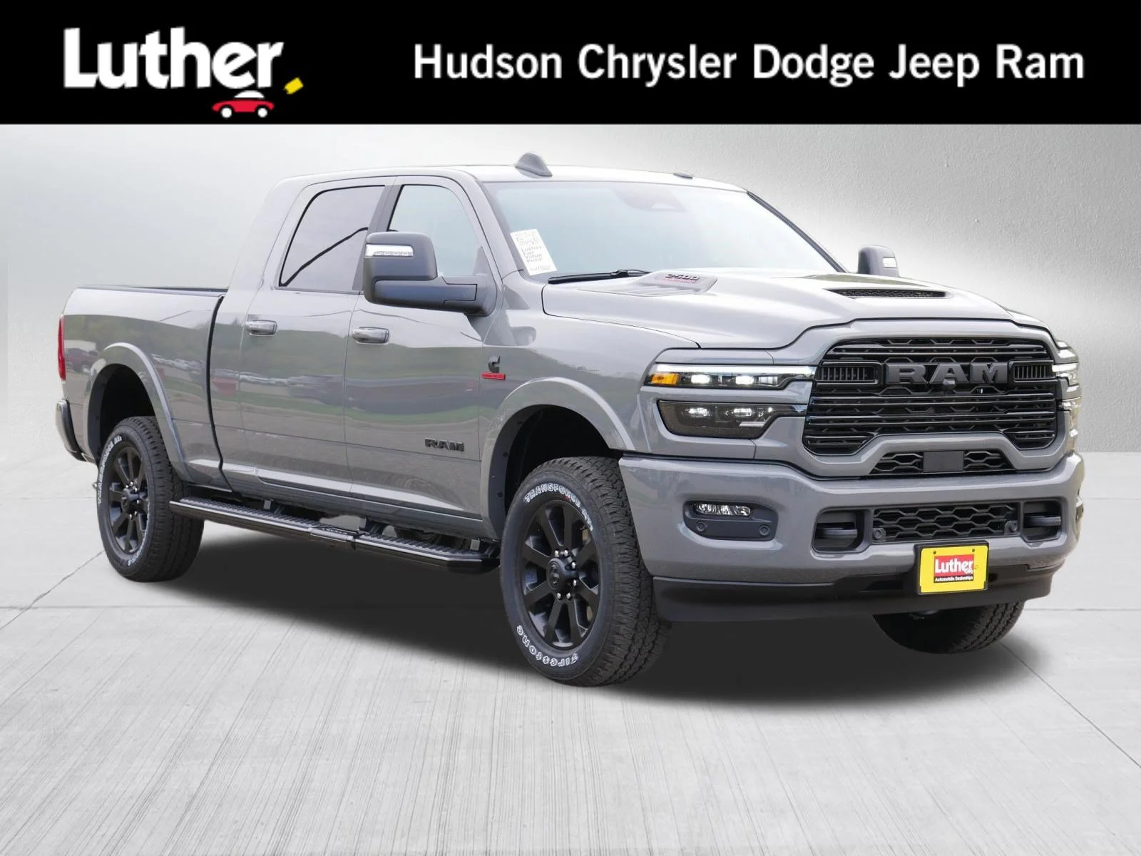 New 2027 Ceramic Gray Clear-Coat Exterior Paint RAM Laramie image 1