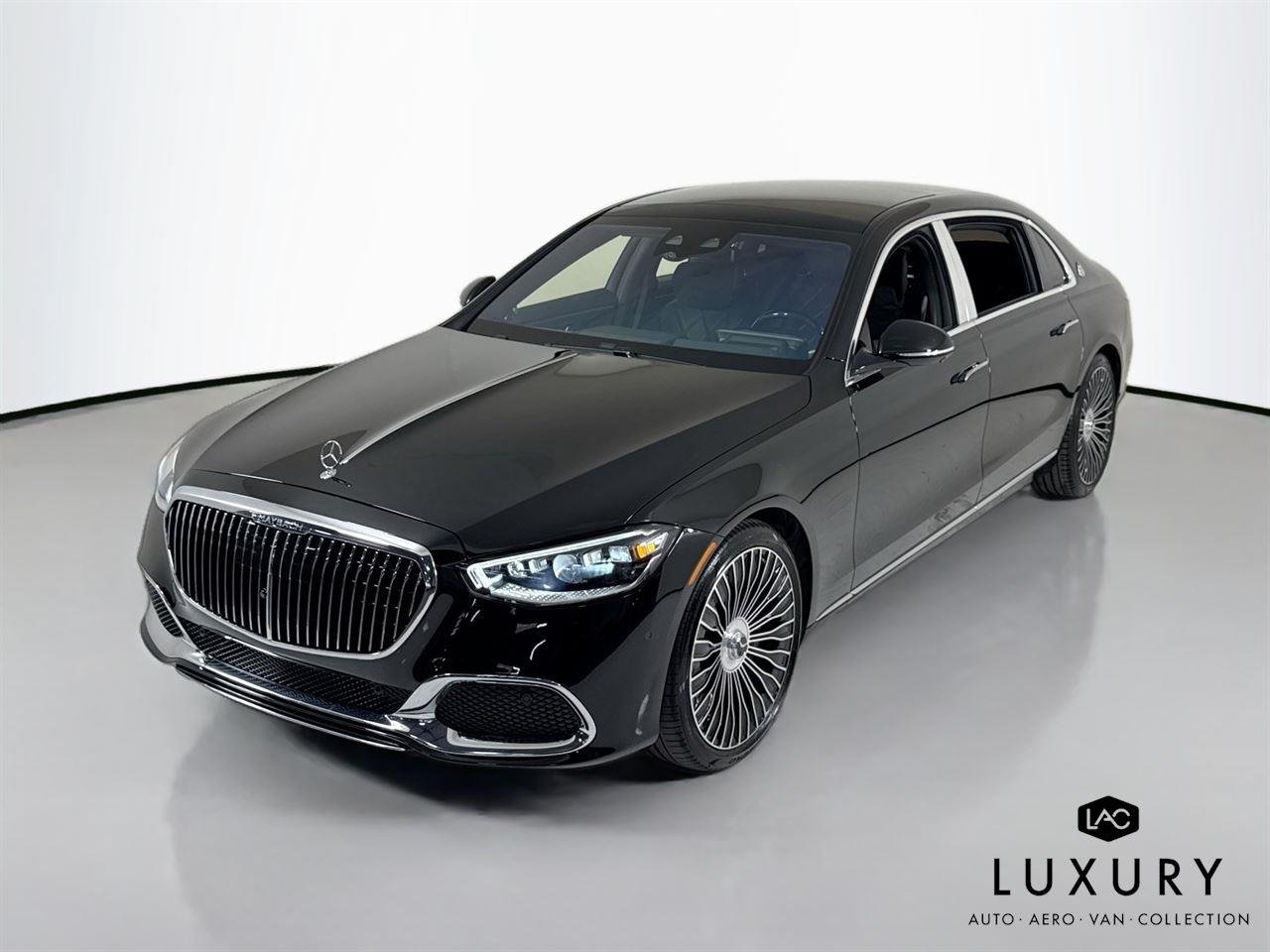 Used 2022 Black Mercedes-Benz Maybach S 580 | Exec Seating | Rear TVs image 4