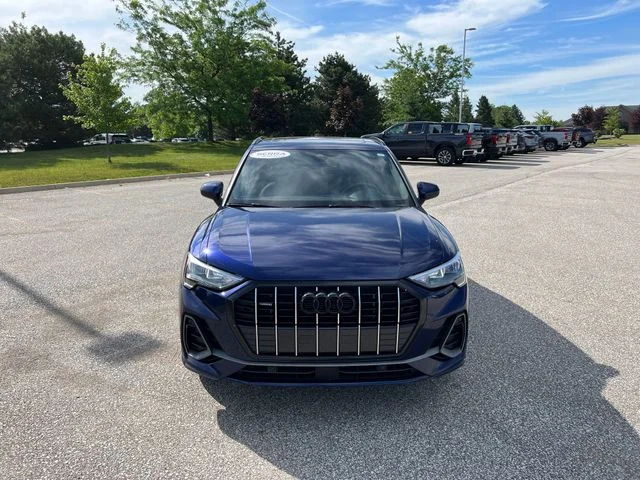 Used 2021 Blue Audi Premium image 2