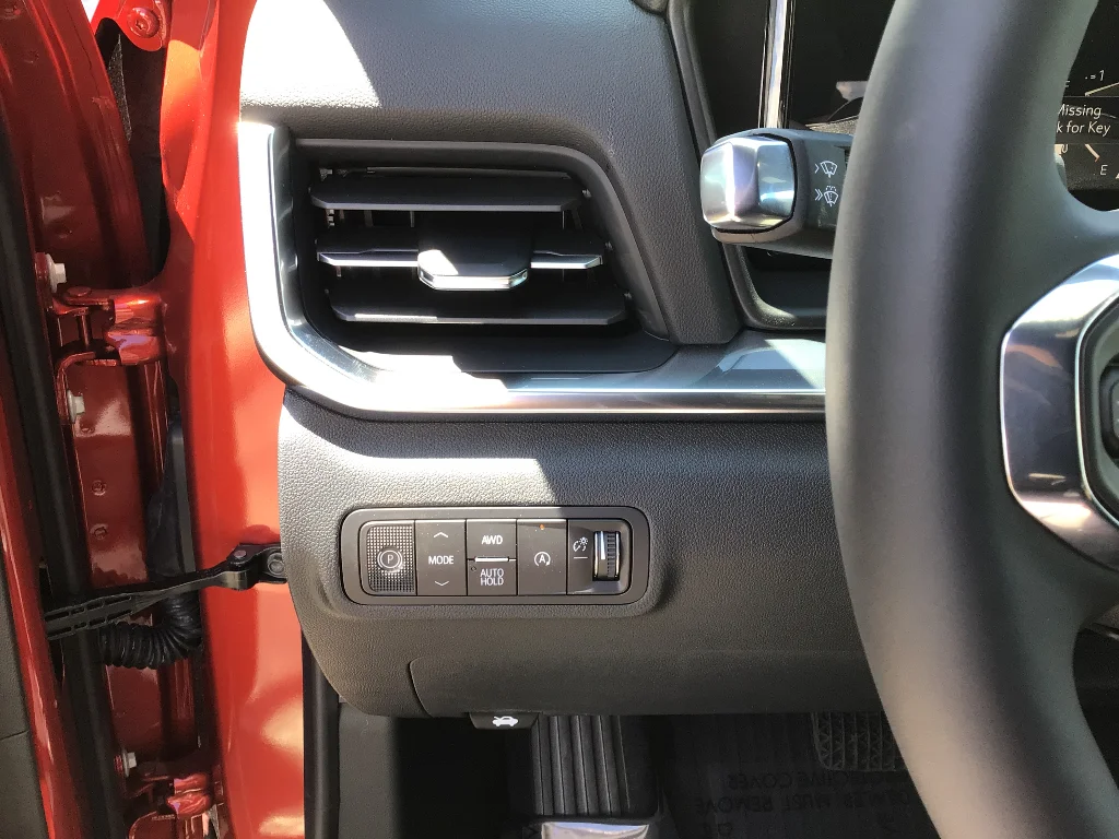 New 2027 Volcanic Red Tintcoat GMC AWD Elevation image 14