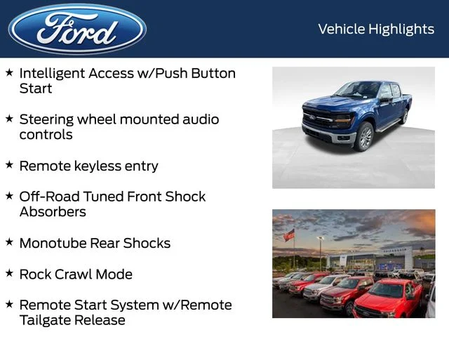 Used 2024 Blue Ford XLT image 9