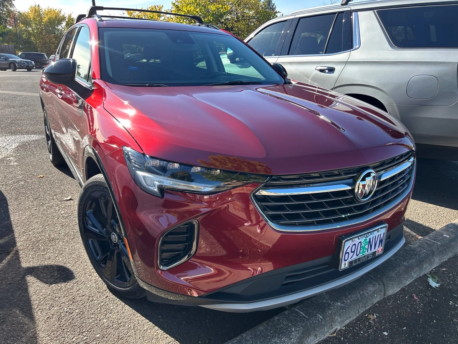 Used 2022 Cinnabar Metallic Buick Essence image 3
