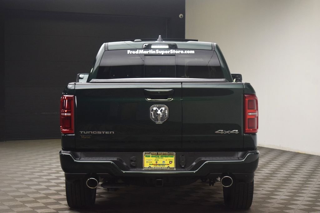 New 2026 Serrano-Green Metallic Exterior Paint RAM Tungsten image 12