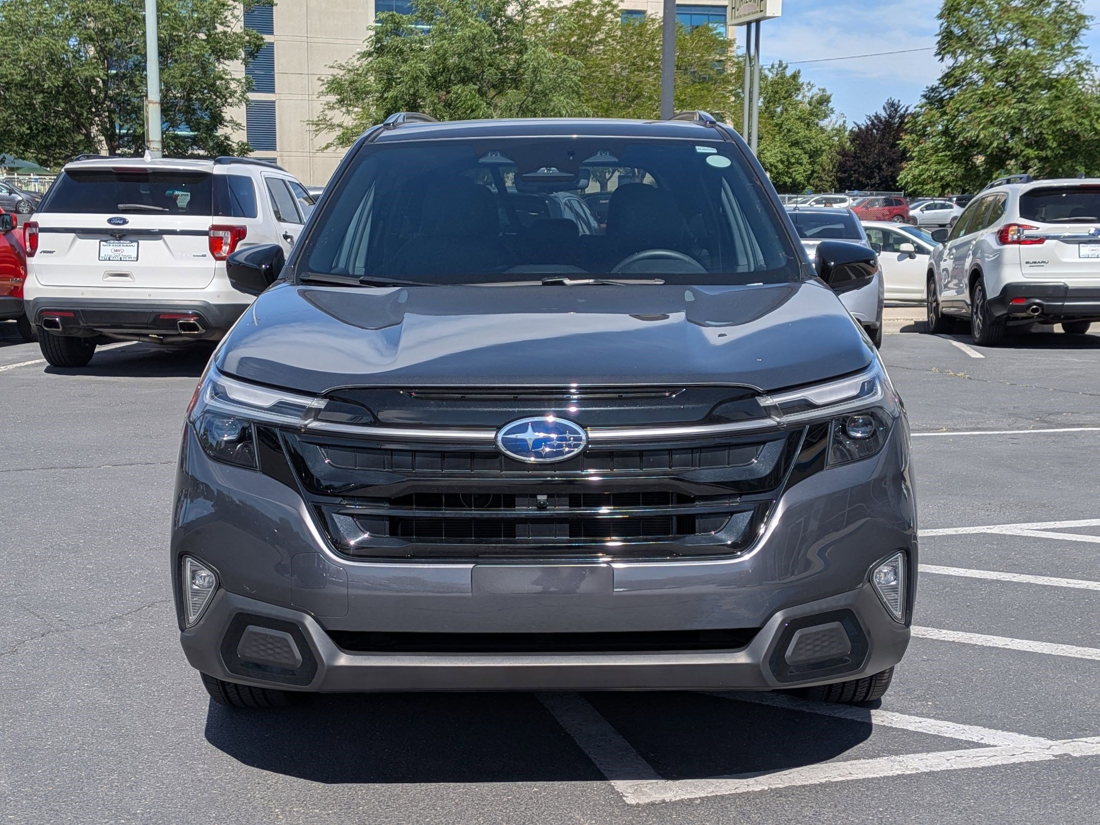 Used 2025 Magnetite Gray Metallic Subaru Touring image 9