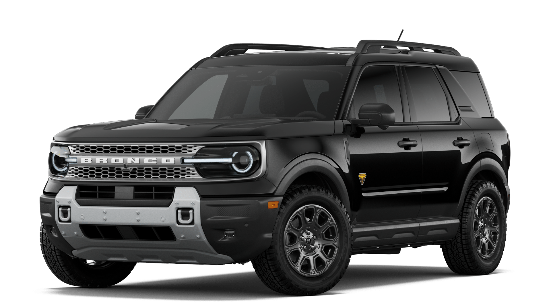 New 2026 Shadow Black Ford Badlands® image 1
