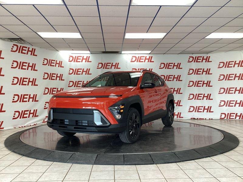 New 2027 Orange Hyundai SEL Sport AWD image 3