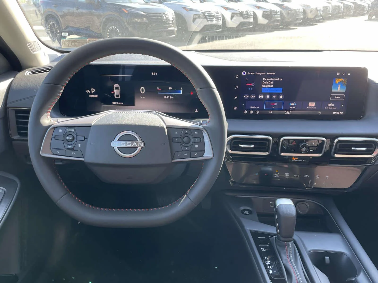New 2026 Aspen White Tricoat/Super Black Nissan SR image 2