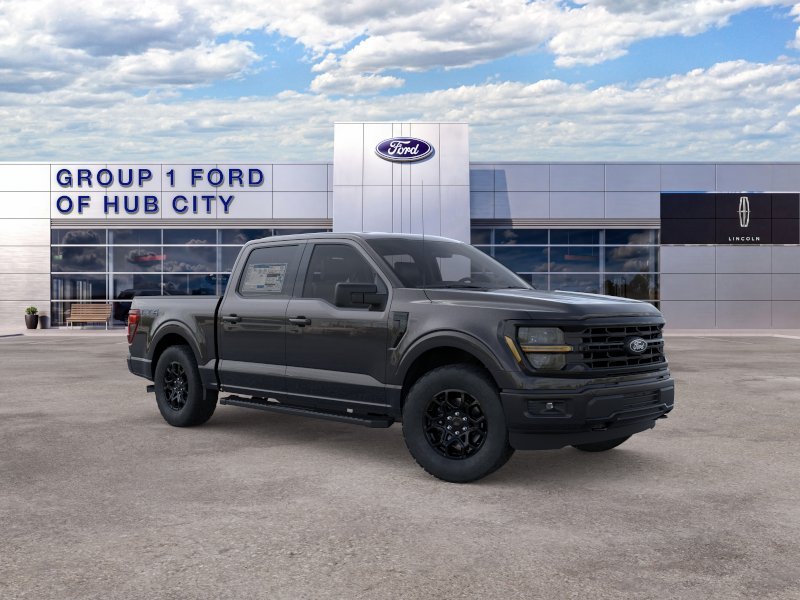 New 2026 Agate Black Metallic Ford XLT image 7