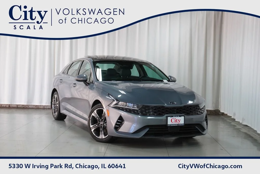 Used 2021 Everlasting Silver Kia EX image 1