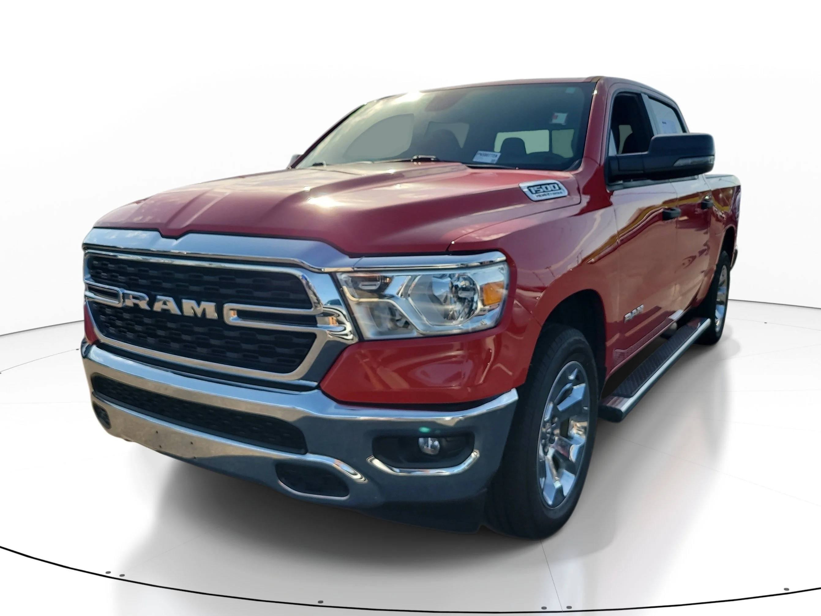 Used 2023 Flame Red Clearcoat Ram Big Horn image 3