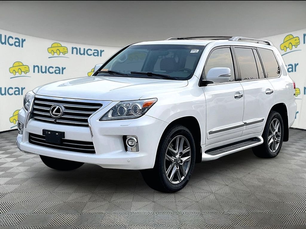 Used 2014 White Lexus 570 image 2