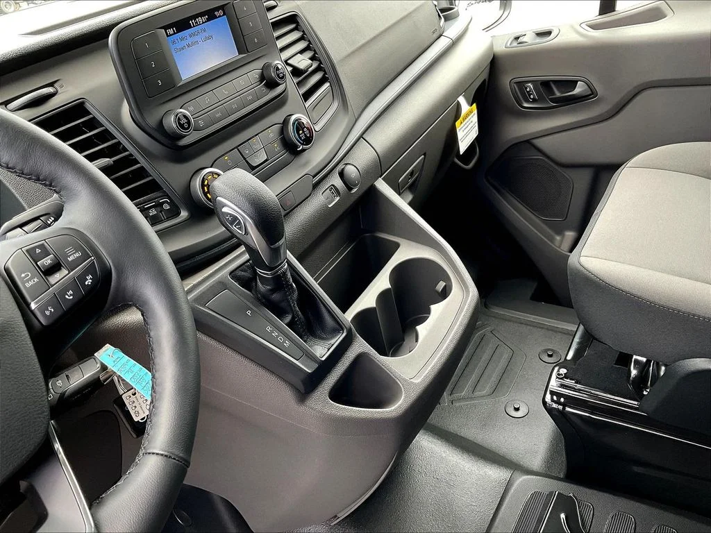 New 2025 Oxford White Ford Passenger Van XL image 24
