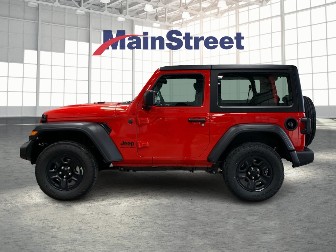 New 2026 Firecracker Red Clear-Coat Exterior Paint Jeep Sport image 2