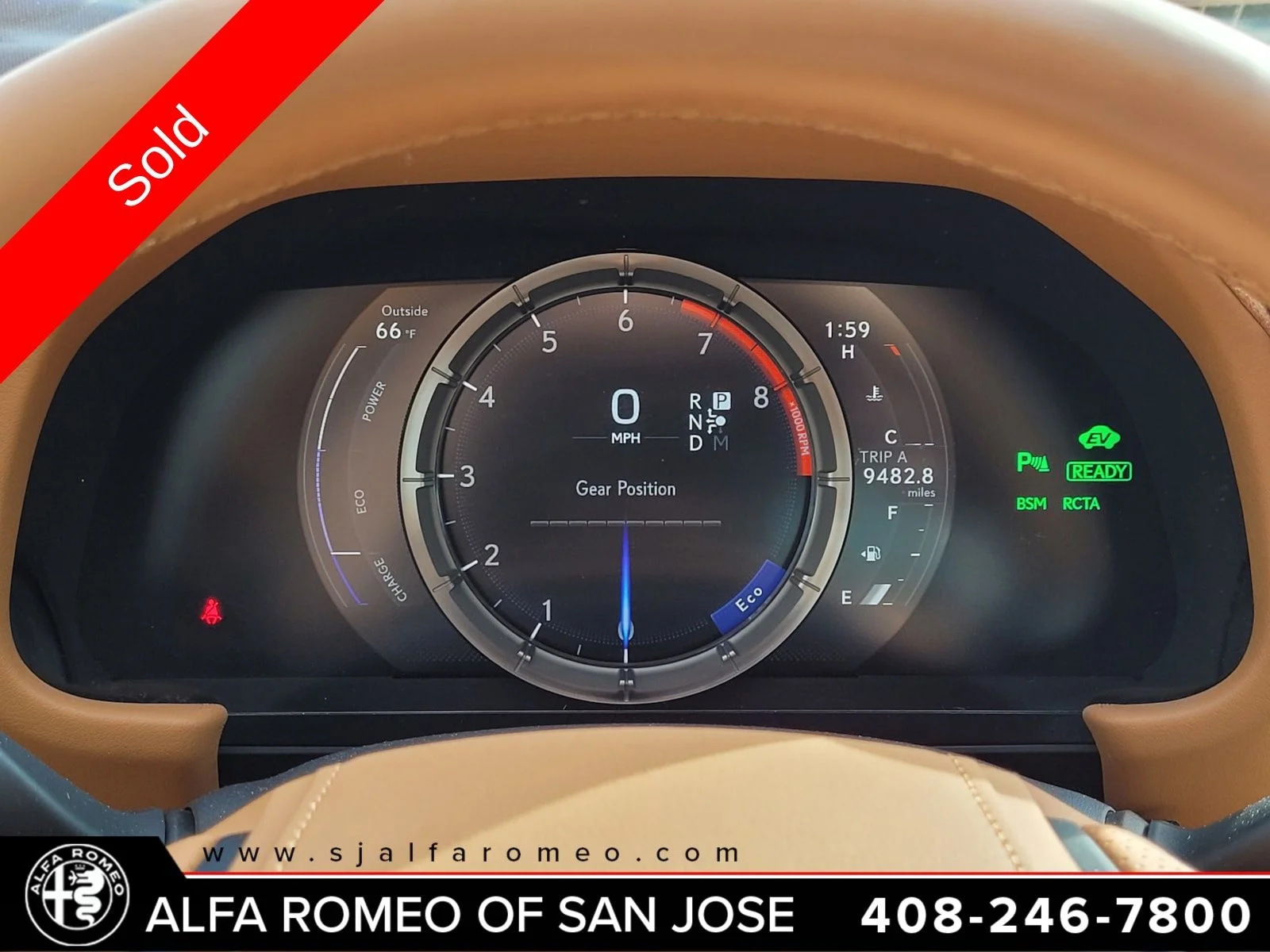 Used 2019 White Lexus 500h image 14
