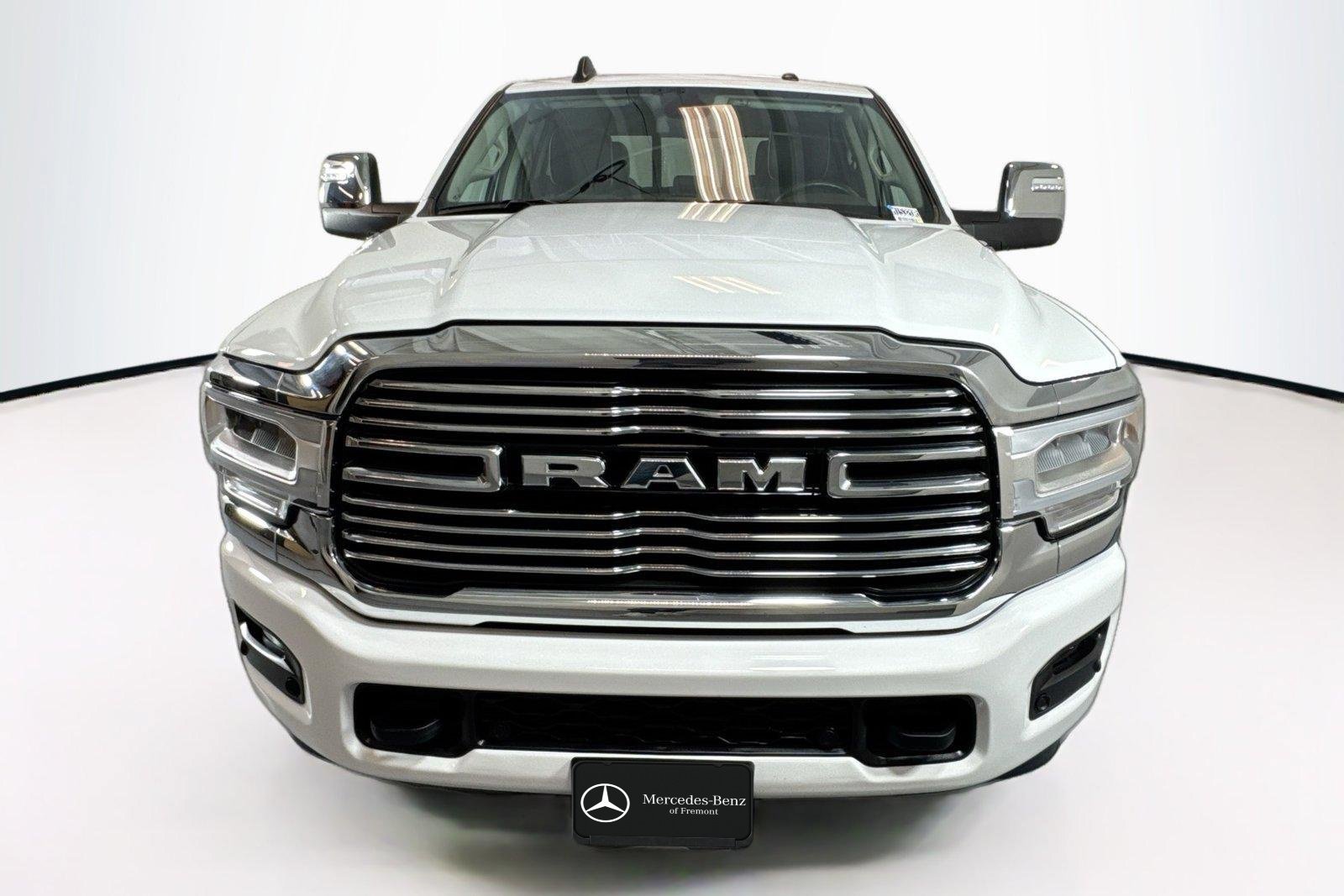 Used 2024 Bright White Clearcoat Ram Laramie image 2