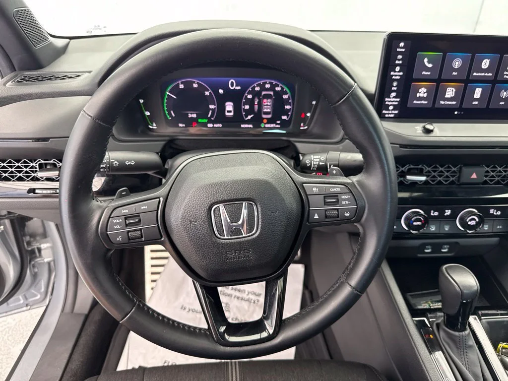 Certified Used 2024 Solar Silver Metallic Honda HYBRID SPORT image 52