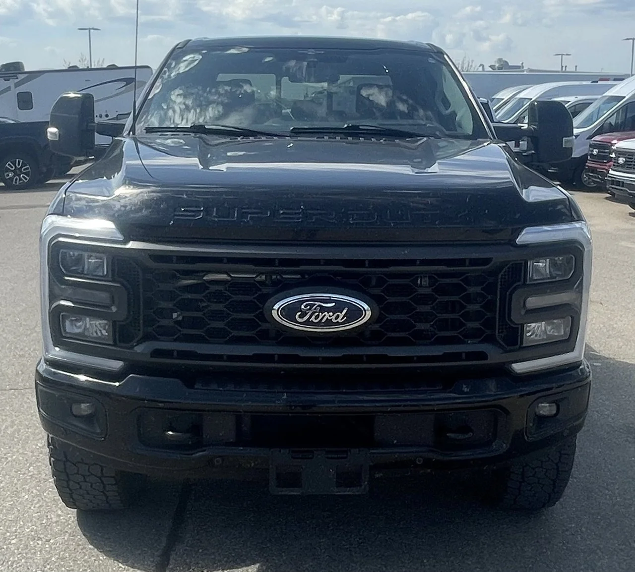 Used 2023 BLACK Ford SuperCrew   **New Arrival** image 8