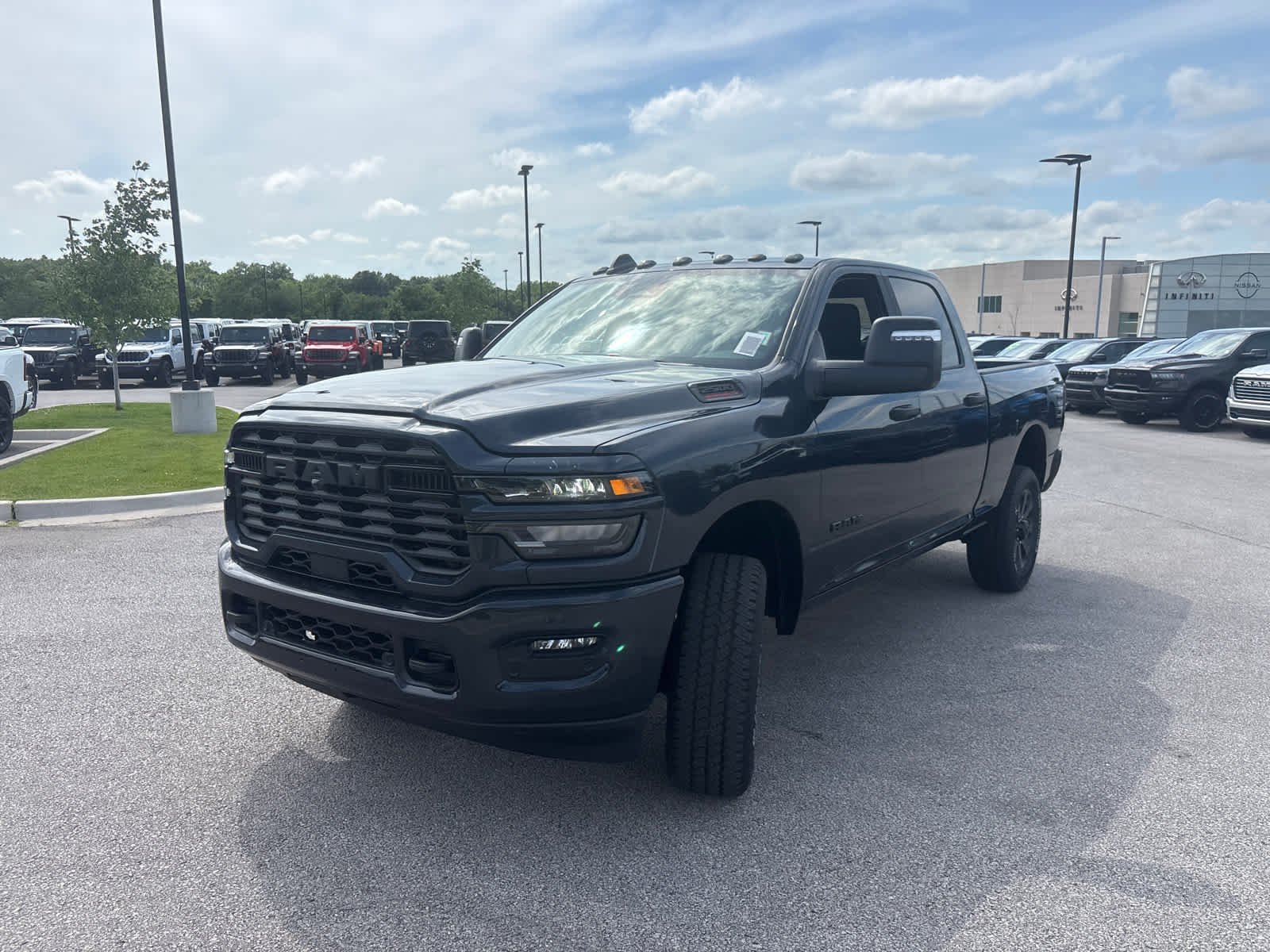 New 2026 Forged Blue Metallic Exterior Paint RAM Big Horn image 4