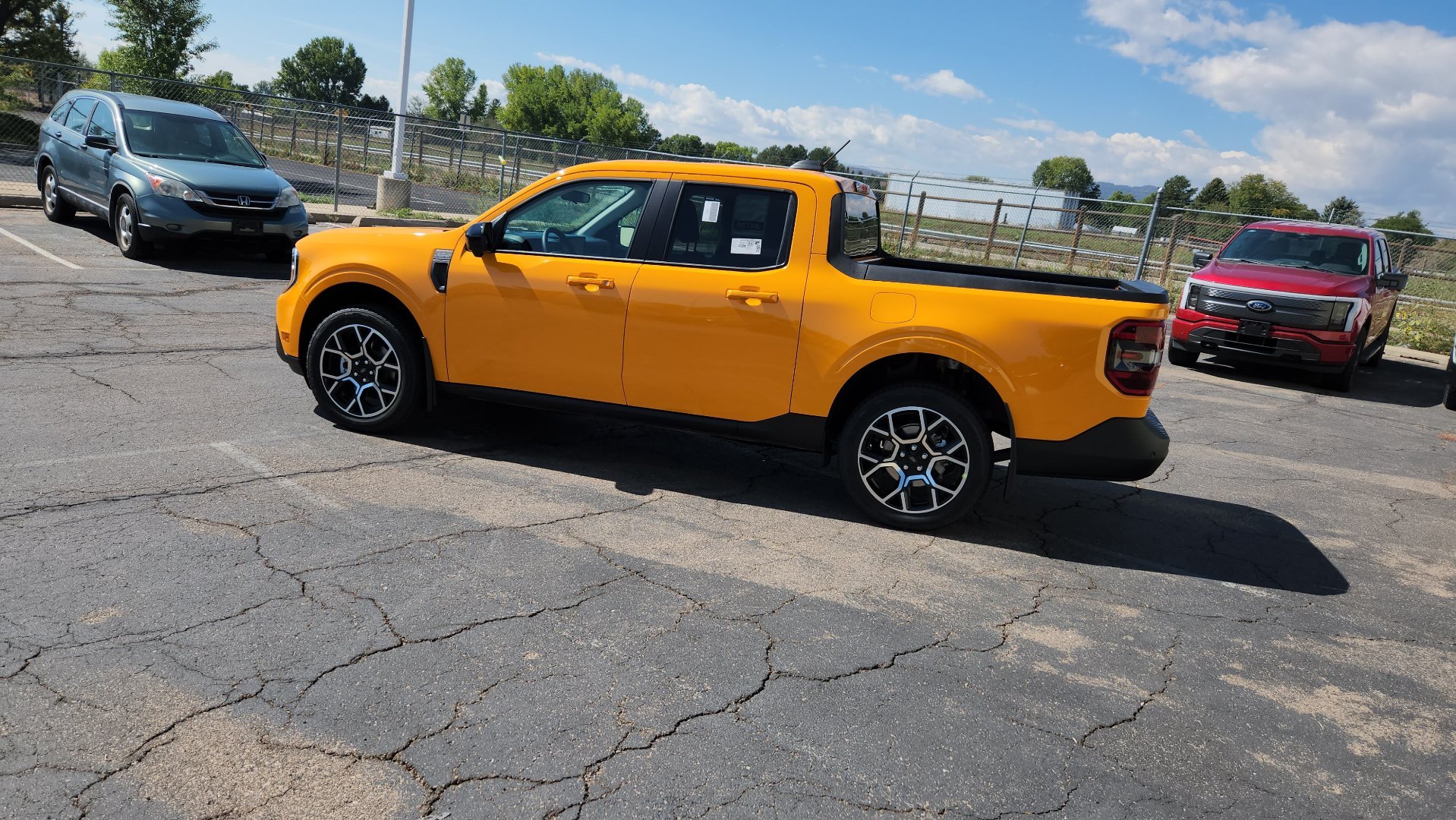 New 2026 Orange Fury Metallic Tri-Coat Ford LARIAT image 4