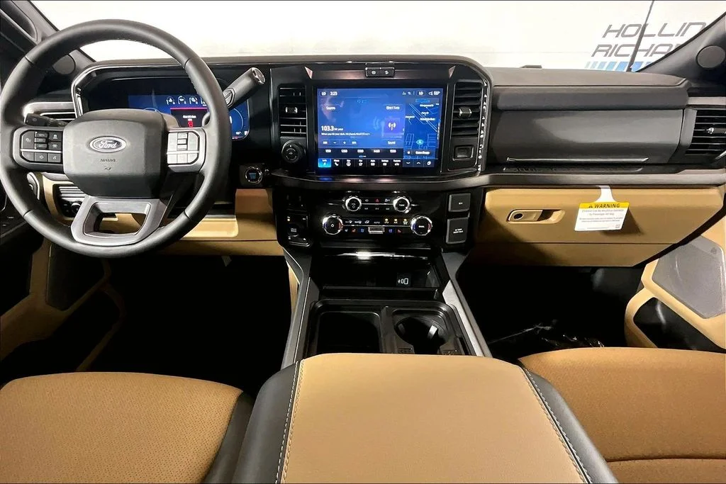 New 2026 Star White Metallic Tri-Coat Ford F-350® Lariat® image 5