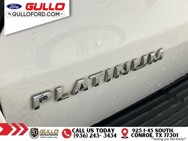 Certified Used 2020 White Metallic Ford Platinum image 32