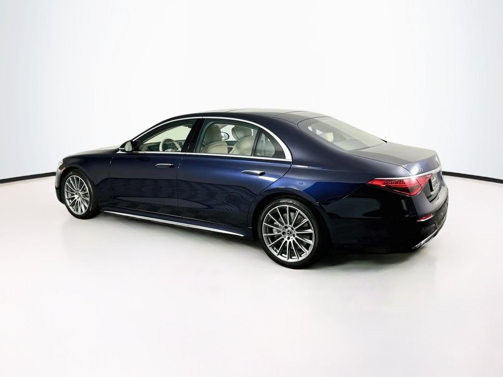 Certified Used 2023 Blue Mercedes-Benz S 500 image 4