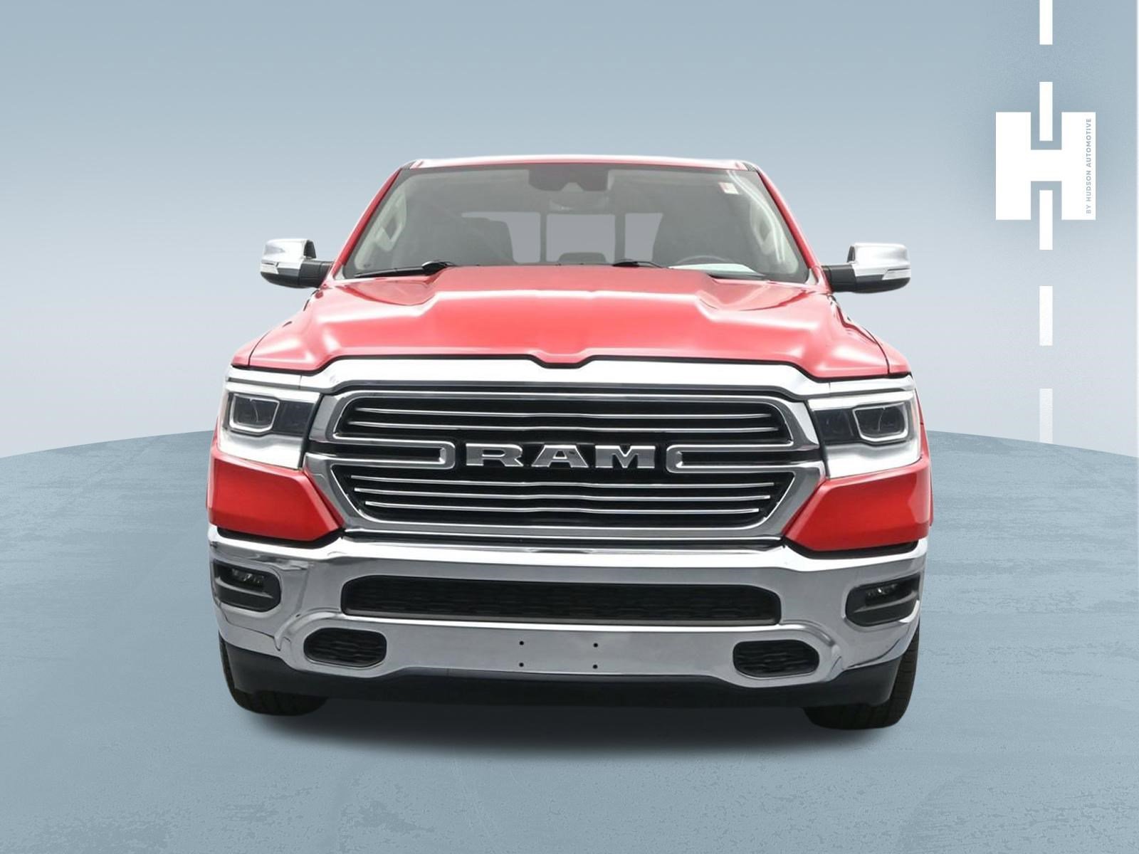 Used 2022 Flame Red Clearcoat Ram Laramie image 2