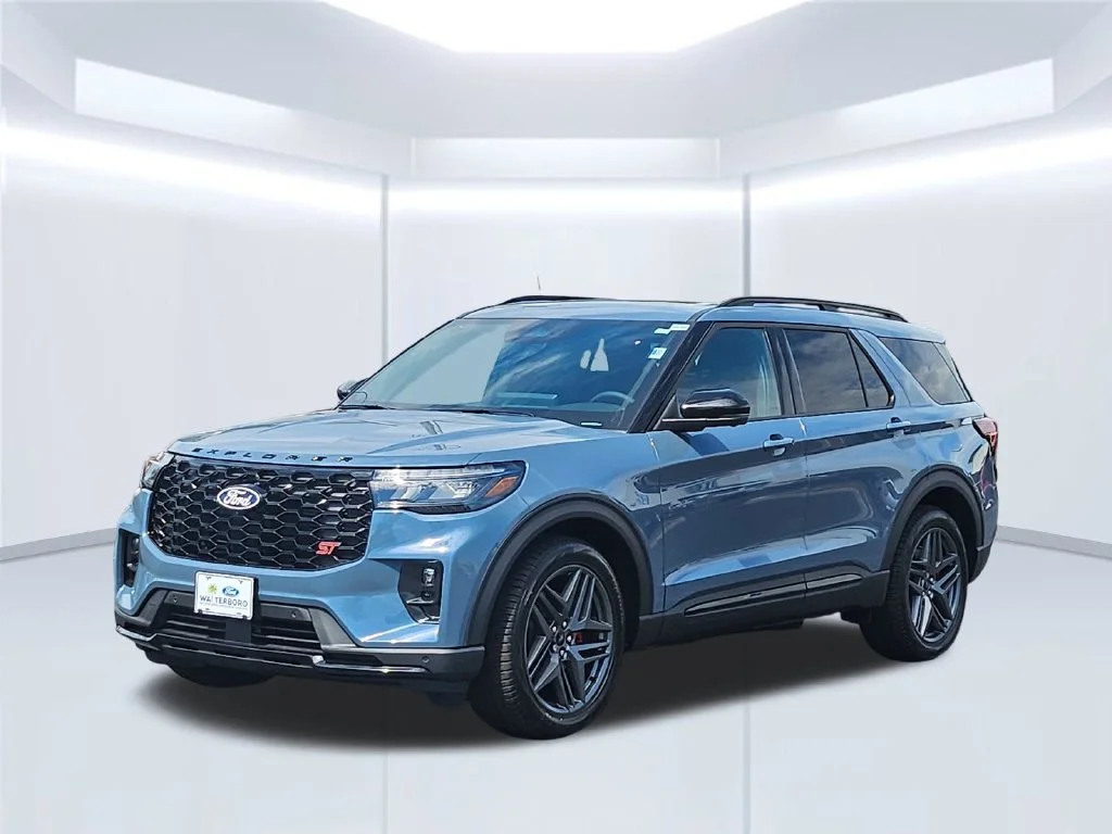 New 2027 Vapor Blue Metallic Ford ST image 2
