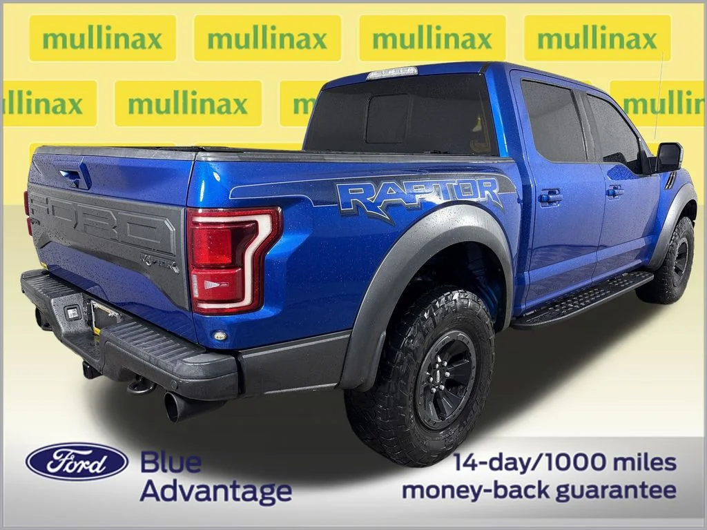 Certified Used 2018 Blue Ford Raptor image 4