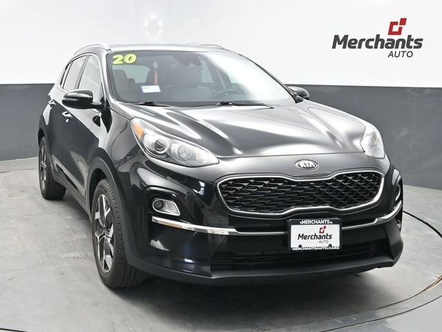 Used 2020 Red Kia EX image 1