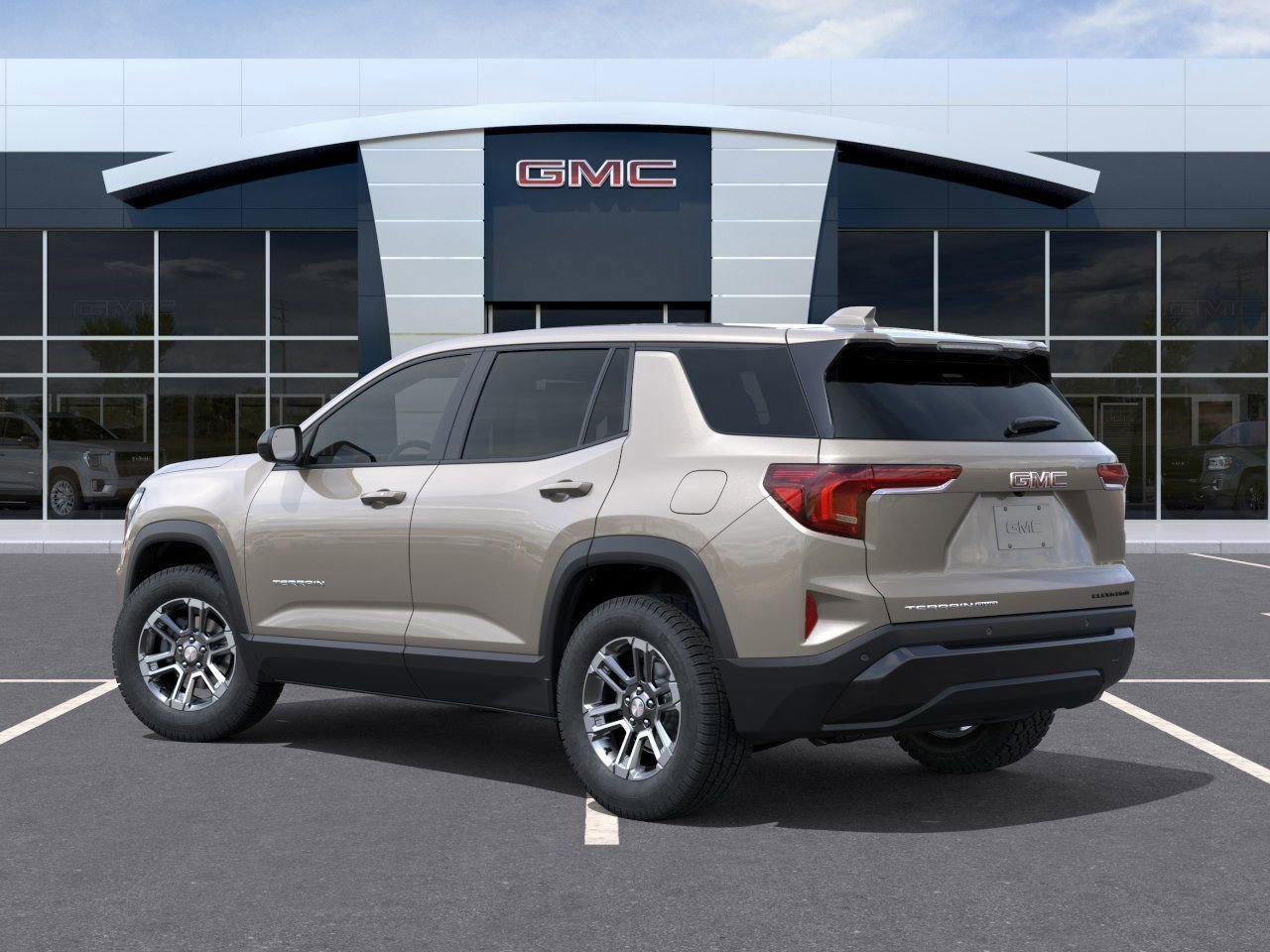 New 2026 Riverstone Metallic GMC Elevation image 3