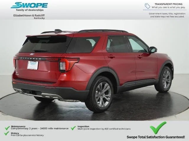 New 2027 Ruby Red Metallic Tinted Clearcoat Ford Active image 34