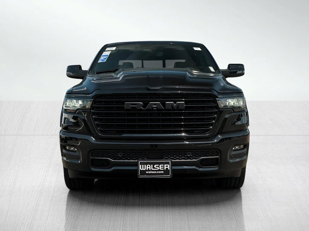 New 2026 Diamond Black Crystal Pearlcoat RAM LARAMIE image 2