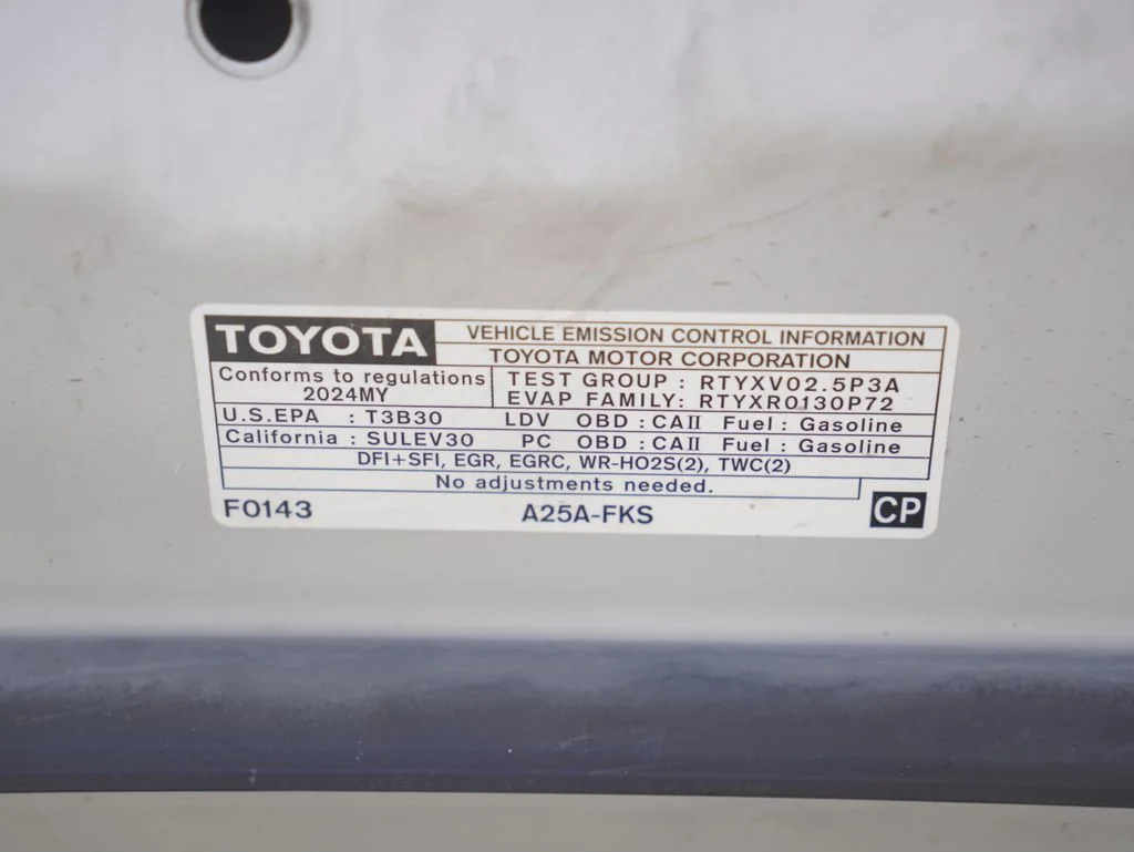 Used 2024 White Toyota SE image 6