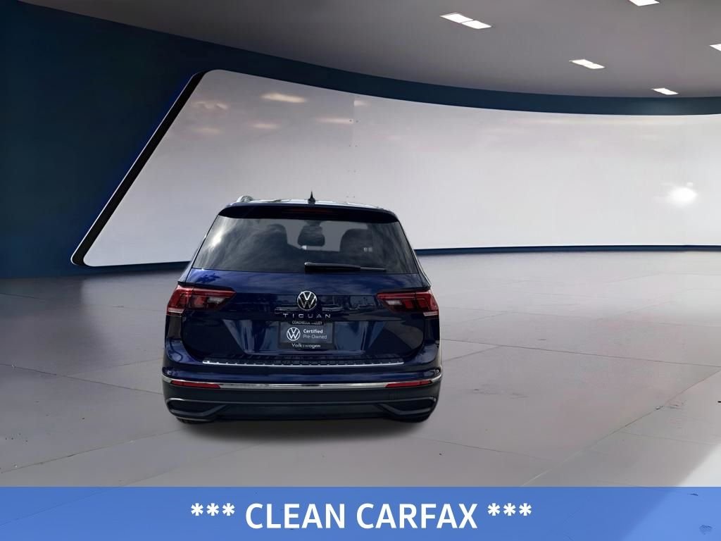 Certified Used 2024 Blue Volkswagen 2.0T Wolfsburg Edition image 3