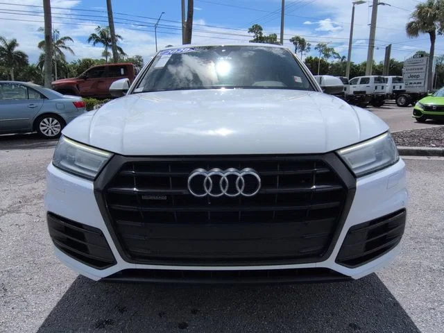 Used 2020 White Audi Premium image 3