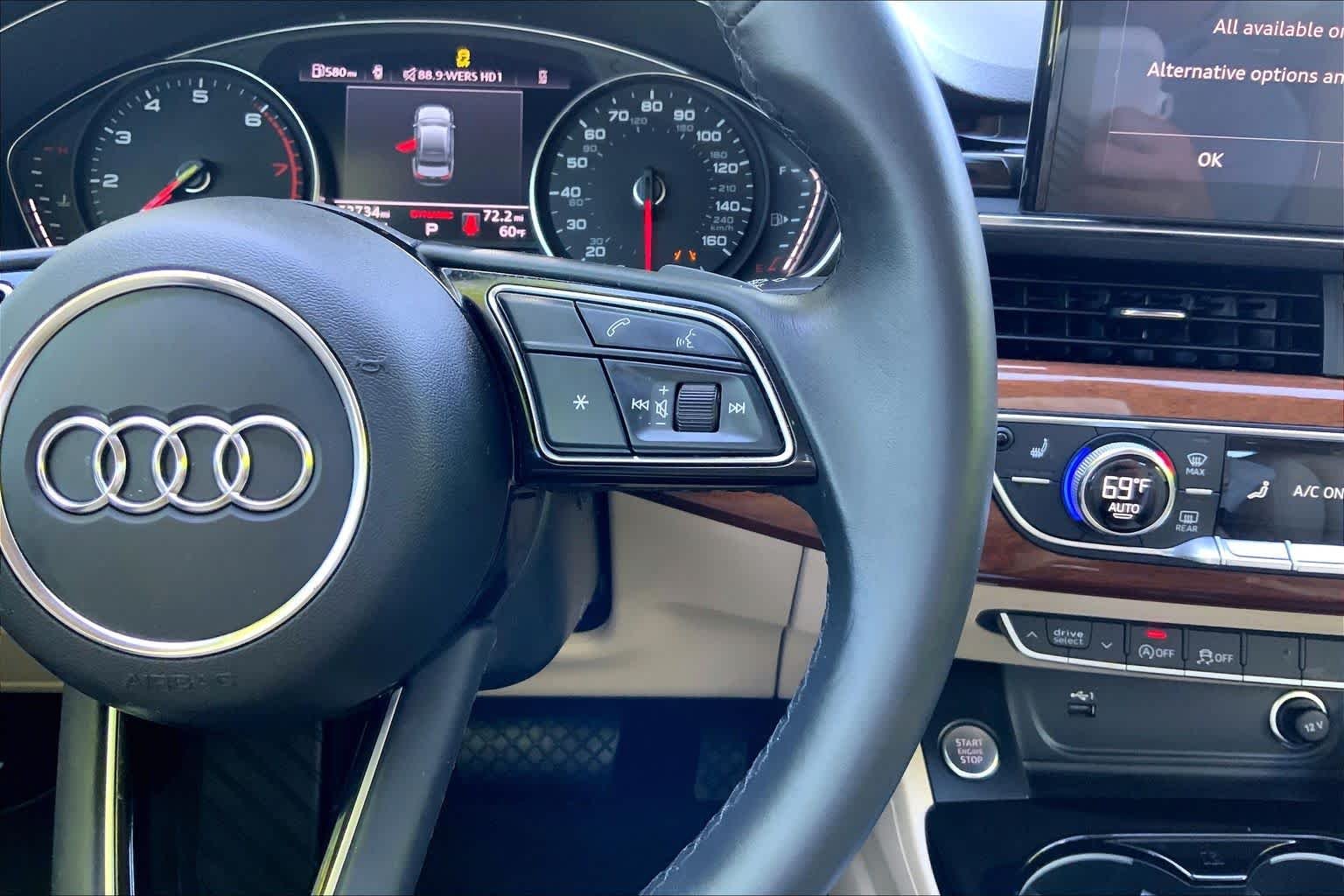 Used 2022 Brilliant Black Audi Premium image 24