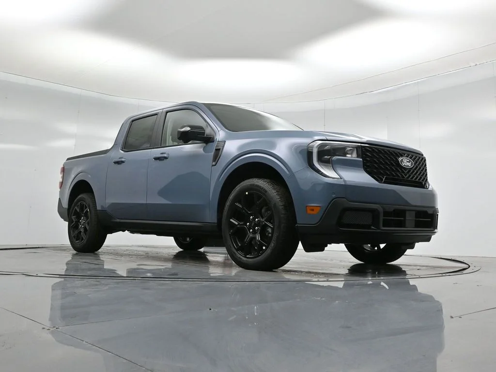 New 2026 Azure Gray Metallic Tri-Coat Ford Lariat image 46