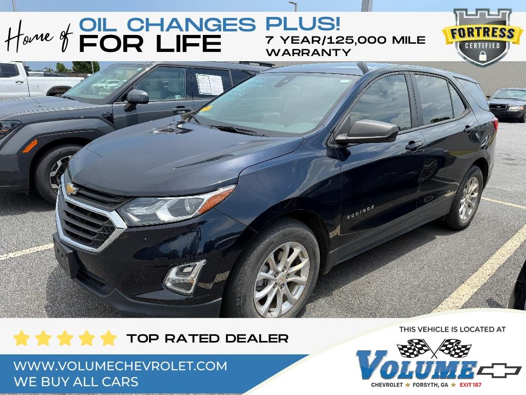 Used 2021 MIDNIGHT BLUE METALLIC Chevrolet LS image 1