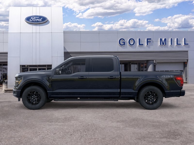 New 2026 Agate Black Metallic Ford XLT image 3