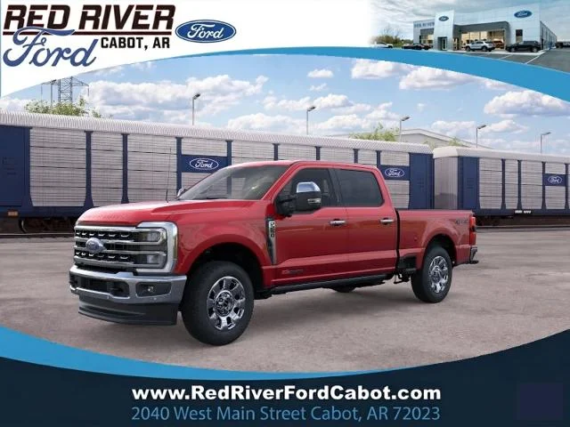 New 2026 Ruby Red Metallic Tinted Clearcoat Ford F-250® Lariat® image 1