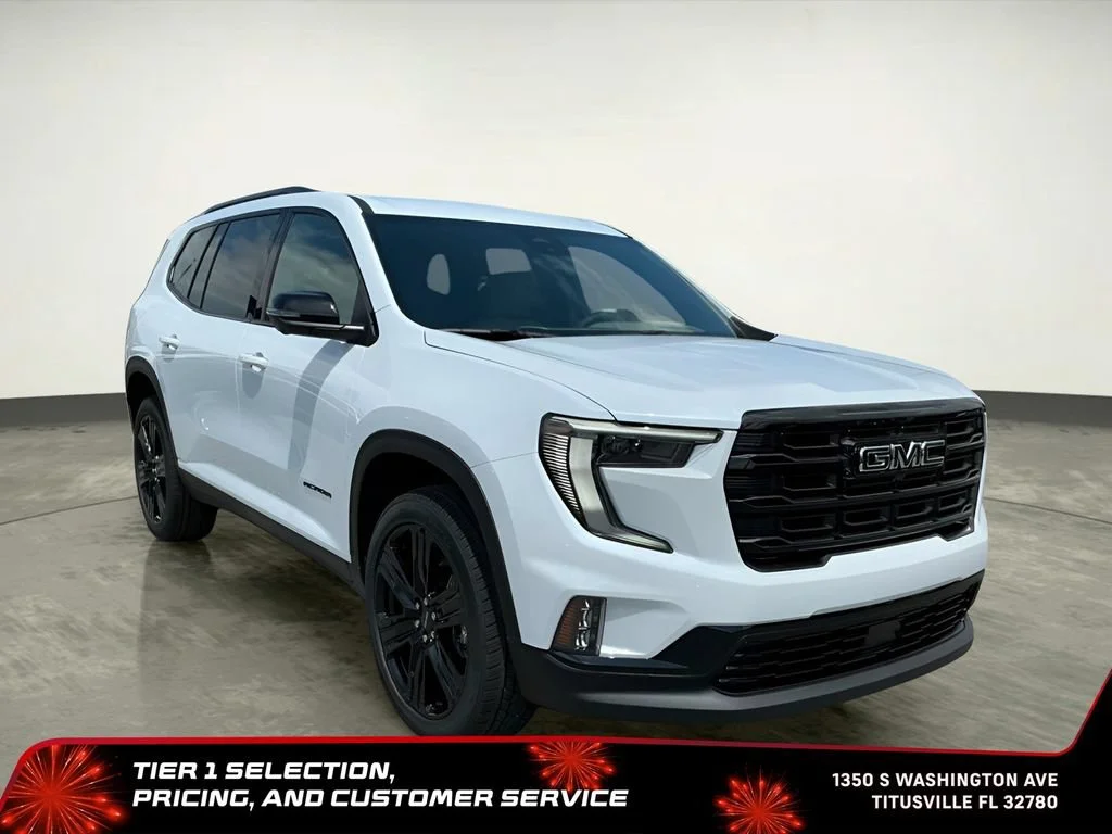 New 2026 Glacier White Tricoat GMC Elevation image 14