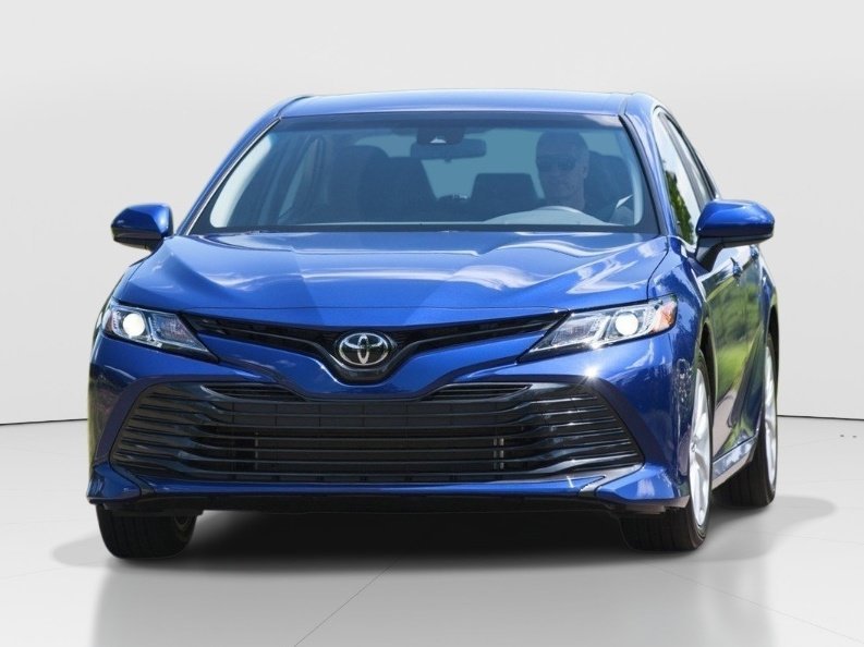 Used 2020 Super White Toyota SE image 2