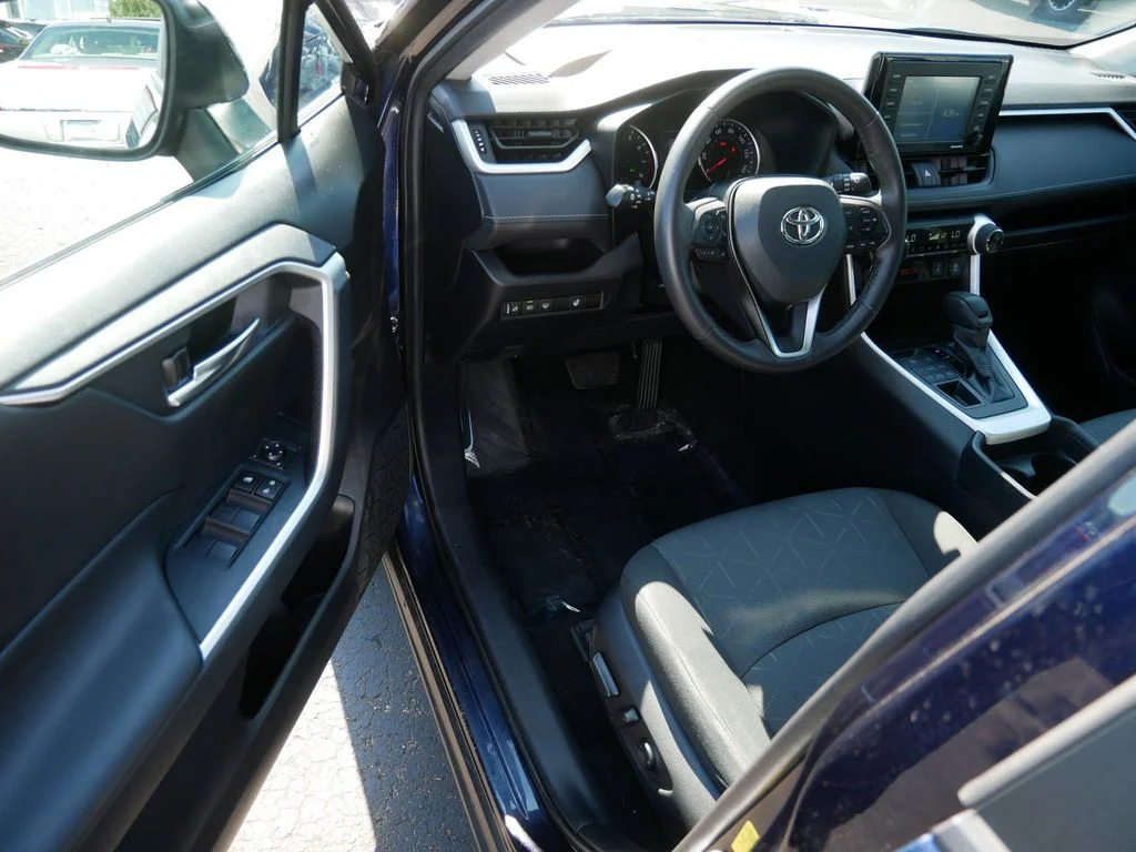 Certified Used 2021 Blue Toyota XLE image 10
