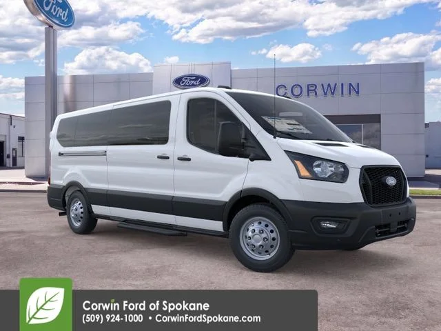 New 2026 Oxford White Ford Passenger Van XL image 1
