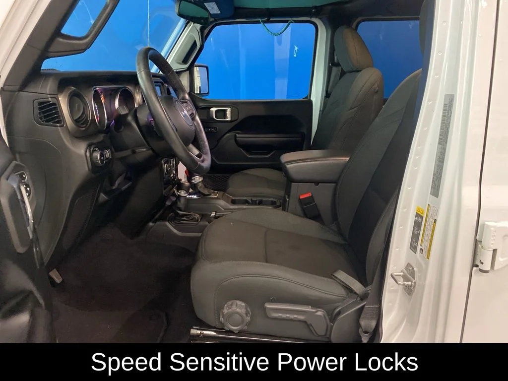 Used 2020 White Jeep Unlimited Sport S image 9