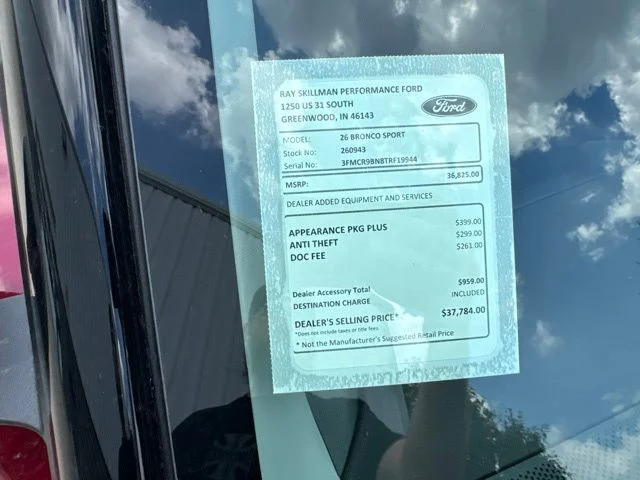 New 2026 Ruby Red Metallic Tinted Clearcoat Ford Big Bend image 31