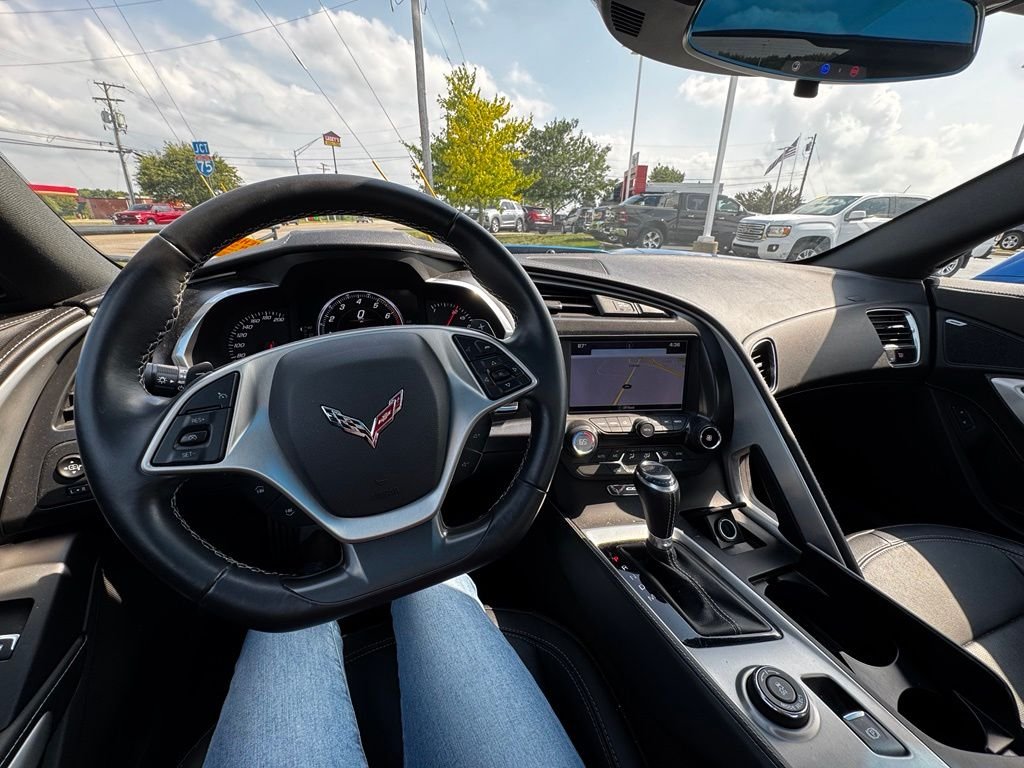 Used 2016 Laguna Blue Metallic Tintcoat Chevrolet Stingray image 10