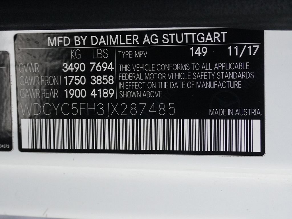 Used 2018 White Mercedes-Benz G 550 Squared image 59