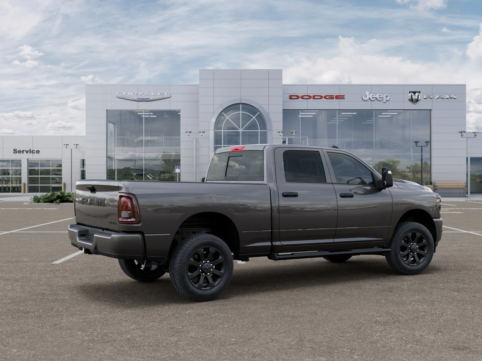 New 2026 Granite Crystal Metallic Clearcoat RAM Tradesman image 27